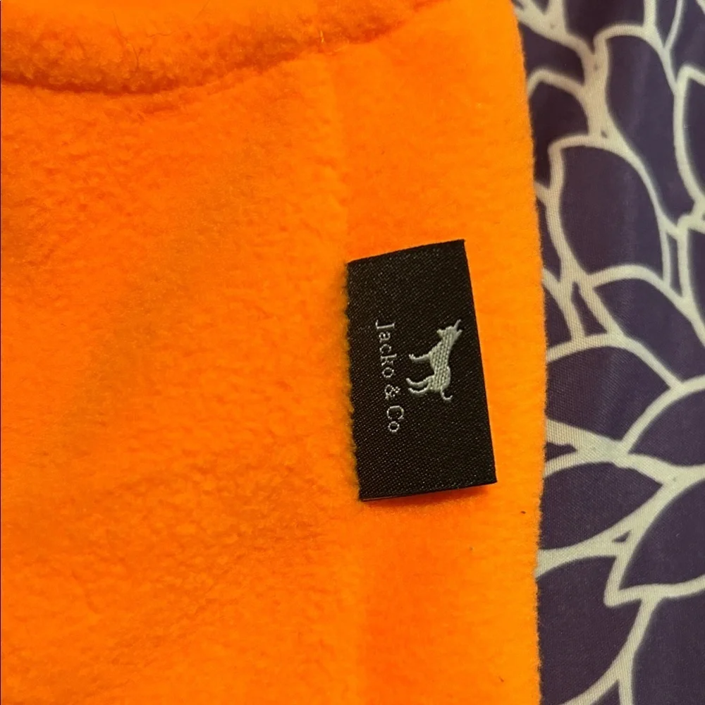 Vibrant Orange Dog Safety Vest New